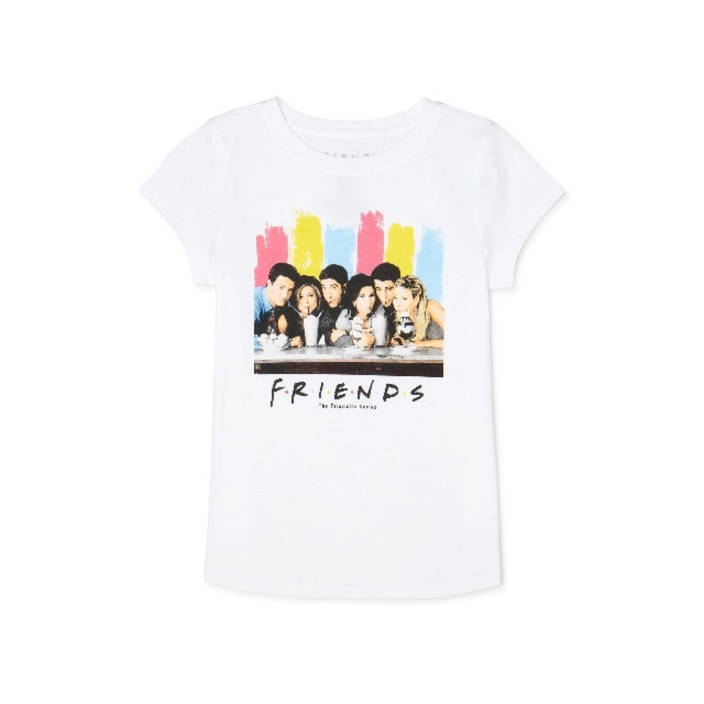 Friends Girls Graphic T-Shirts, 2-Pack - Picture 4 of 4